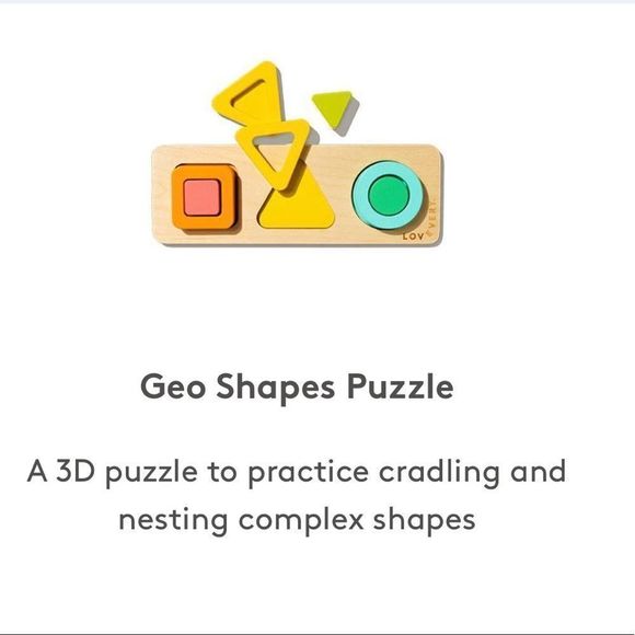 LOVEVERY Geo Shapes Puzzle - Picture 3 of 5